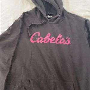 Black cabelas hoodie